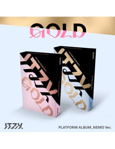 [Smart Album] ITZY Album - GOLD (RANDOM VER.) PLATFORM_NEMO VER