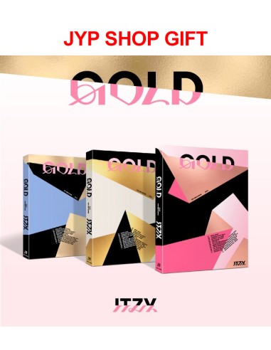 [JYP Shop Gift][STANDARD] ITZY Album - GOLD (RANDOM VER.) CD