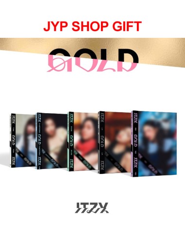 [JYP Shop Gift][DIGIPACK] ITZY Album - GOLD (RANDOM VER.) CD