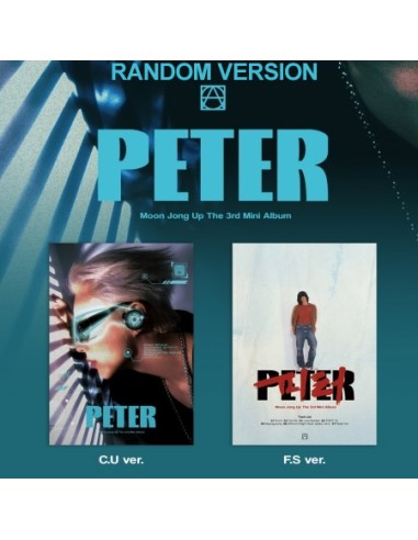 MOON JONG UP 3rd Mini Album - PETER (Random Ver.) CD