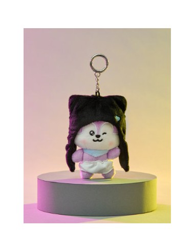 BT21 MANG Goods - Born To Dance Small Plush Keyring (Long Black)