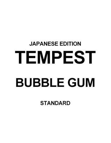 [Japanese Edition] TEMPEST 2nd Mini Album - BUBBLE GUM (STANDARD) CD