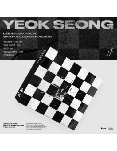 LEE SEUNG YOON 3rd Full Length Album - YEOK SEONG CD