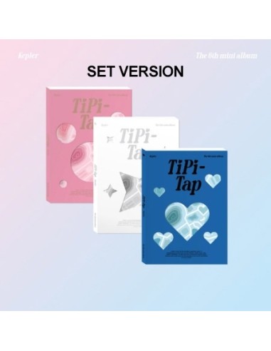 [SET] Kep1er 6th Mini Album - TIPI-TAP (SET Ver.) 3CD