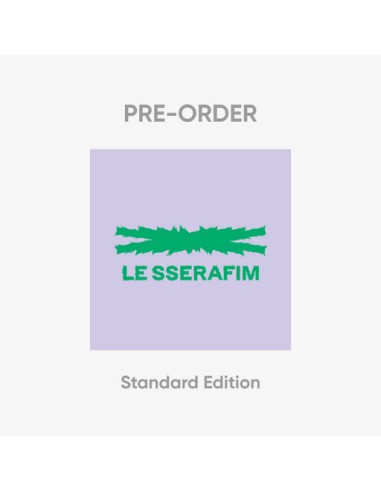 [Japanese Edition] LE SSERAFIM 3rd Single Album - CRAZY (Standard) CD