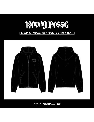 [Pre Order] YOUNG POSSE 1ST ANNIVERSARY Goods - CHAMPION HOOD ZIP-UP