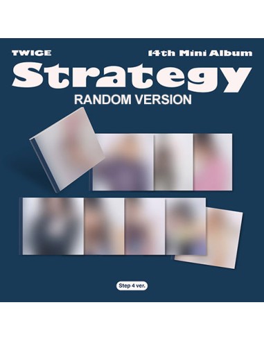 [Step 4] TWICE 14th Mini Album - STRATEGY (Random Ver.) CD