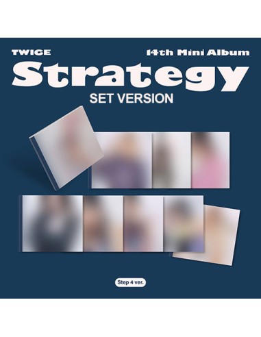 [Step 4][SET] TWICE 14th Mini Album - STRATEGY (SET Ver.) 9CD