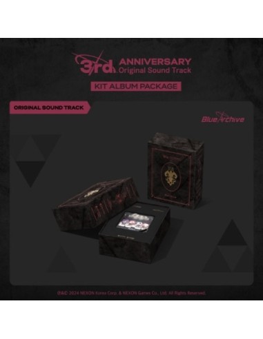 [KiT] Blue Archive 3rd Anniversary OST KiT Album Package + Poster