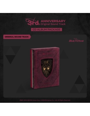 [CD] Blue Archive 3rd Anniversary OST CD Album Package + Poster