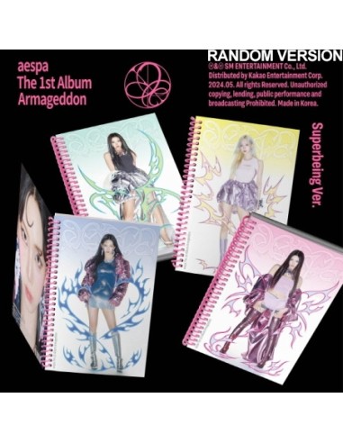 [Re-release][Superbeing Ver.] aespa 1st Album - Armageddon (Random Ver.) CD