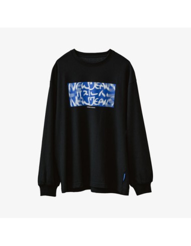 [Pre Order] NewJeans Hiroshi Fujiwara Goods - COLLER LONG SLEEVE T-SHIRT VER.1