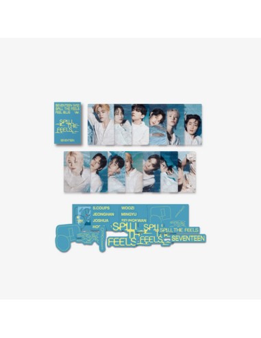 SEVENTEEN SPILL THE FEELS Goods - Photocard Set (FEEL BLUE ver.)