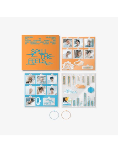 SEVENTEEN SPILL THE FEELS Goods - DIY Acrylic Photo Keyring Set (FEEL YOU ver.)