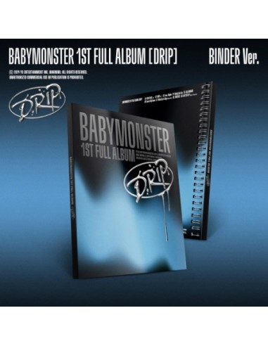 BABYMONSTER 1st Album - DRIP (BINDER Ver.) CD