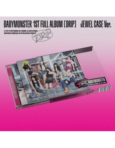 [JEWEL CASE] BABYMONSTER 1st Album - DRIP CD