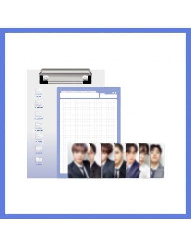 GHOST9 DEBUT 4th ANNIVERSARY Goods - A5 CLIP BOARD & MEMO PAD SET