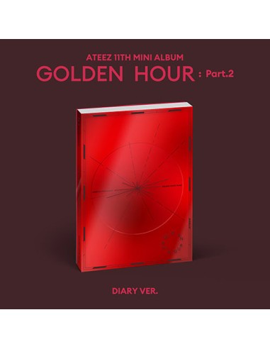 ATEEZ 11th Mini Album - GOLDEN HOUR : Part.2 (DIARY VER.) CD