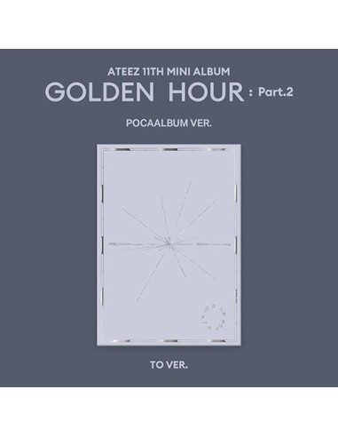 [Smart Album] ATEEZ 11th Mini Album - GOLDEN HOUR : Part.2 (TO VER.) POCA ALBUM