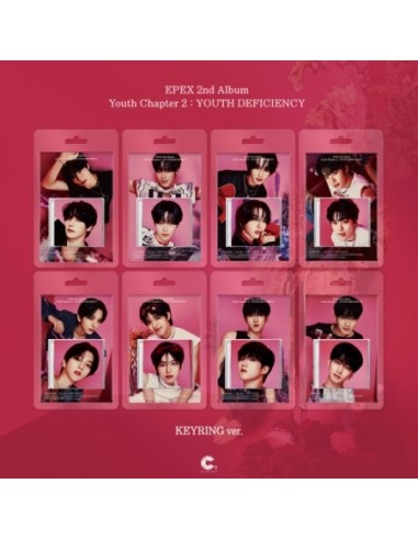 [Smart Album] EPEX 2nd Album - 소화(韶華) 2장: 청춘 결핍 (Random Ver.) Keyring Album