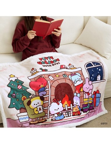 BT21 X Monopoly Collaboration - Blanket (PETIT HOLIDAY)