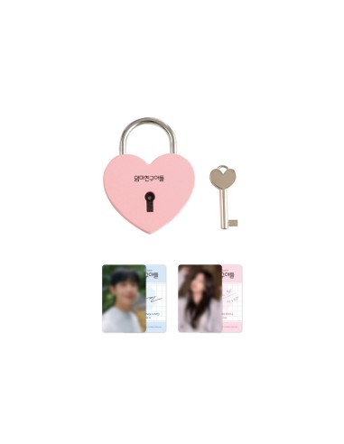 [Pre Order] Love Next Door POP-UP STORE Goods - HEART SHAPE LOCK