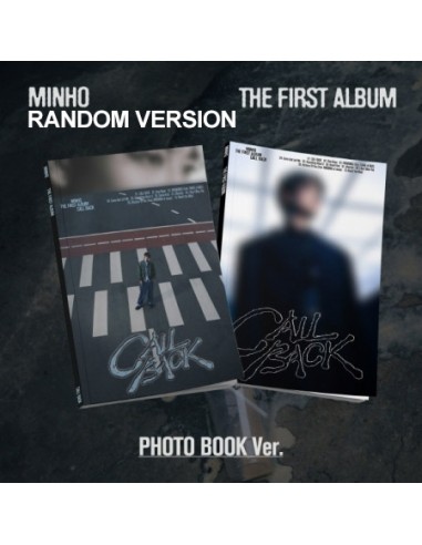 [Photobook] MINHO 1st Album - CALL BACK (Random Ver.) CD