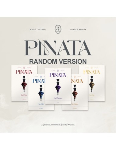 A.C.E 3rd Single Album - PINATA (Random Ver.) CD + Poster