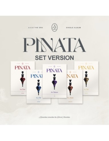 [SET] A.C.E 3rd Single Album - PINATA (SET Ver.) 5CD + 5Poster