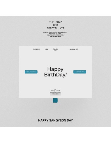 [Pre Order] THE BOYZ HBD SANGYEON SPECIAL KIT