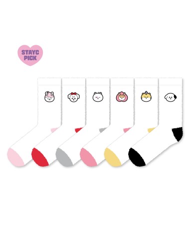 [Pre Order] STAYC ONLY 4 SWITH Goods - BED SOCKS