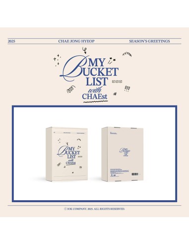 CHAE JONG HYEOP 2025 SEASON'S GREETINGS [MY BUCKET LIST with CHAEst]