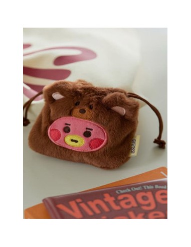 BT21 Baby Pluppy Goods - String Mini Bag Charm Pouch