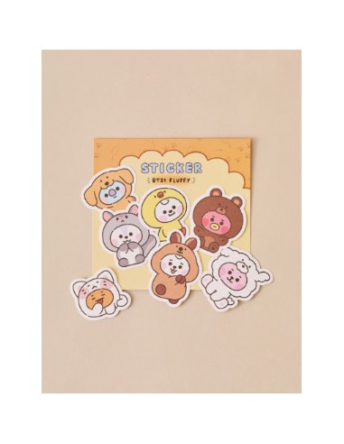 BT21 Baby Pluppy Goods - Sticker Pack Set