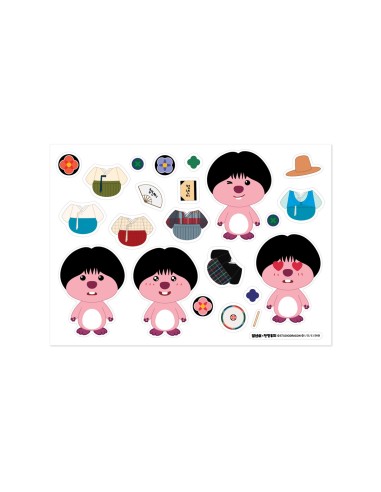 [Pre Order] ZANMANG LOOPY x Jeongnyeon Goods - DIY STICKER PACK