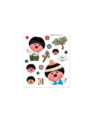 [Pre Order] ZANMANG LOOPY x Jeongnyeon Goods - BIG DECO STICKER