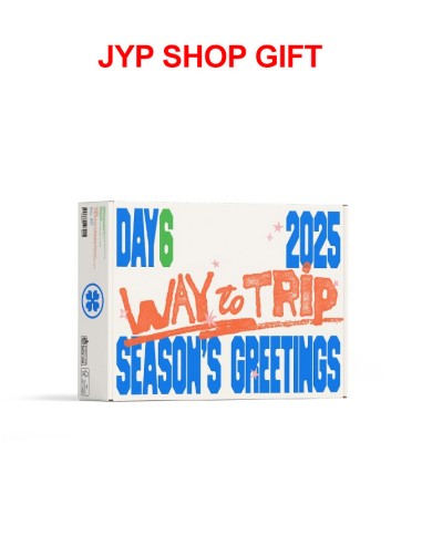 [JYP Shop Gift] DAY6 2025 SEASON’S GREETINGS [Way to Trip]