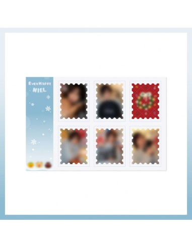 [Pre Order] NIEL Ever HappiNIEL Goods - POSTAGE STAMP STICKER