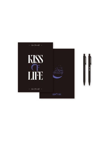 KISS OF LIFE Lose Yourself Goods - NOTE & BALLPOINT PEN SET