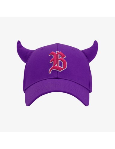 BABYMONSTER DRIP Goods - HORN BALLCAP_PURPLE