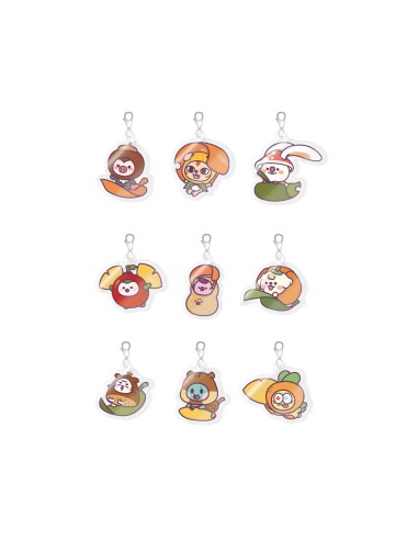 [Pre Order] CRAVITY AUTUMN CCREW Goods - ACRYLIC MINI CHARM SET (AUTUMN VER.)