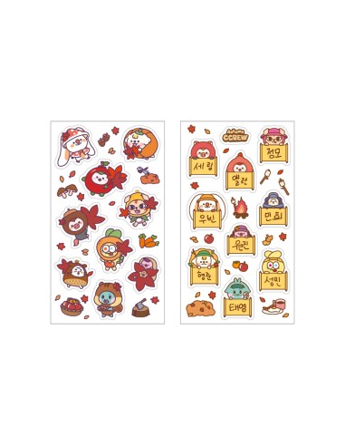 [Pre Order] CRAVITY AUTUMN CCREW Goods - STICKER SET (AUTUMN VER.)