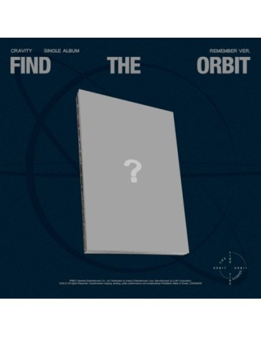 [SPECIAL] CRAVITY Single Album - FIND THE ORBIT (REMEMBER Ver.) CD