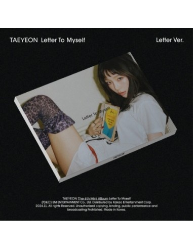 TAEYEON 6th Mini Album - Letter To Myself (Letter Ver.) CD