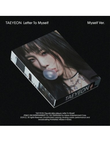 [Smart Album] TAEYEON 6th Mini Album - Letter To Myself (Myself Ver.)