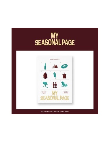 LEE JOON GI 2025 SEASON’S GREETINGS ‘MY SEASONAL PAGE’