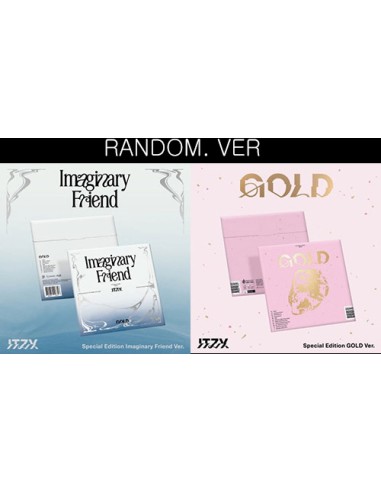 [SPECIAL EDITION] ITZY Album - GOLD (RANDOM VER.) CD