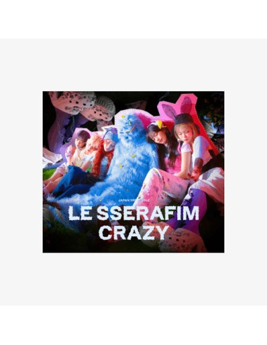 [Japanese Edition] LE SSERAFIM 3rd Single Album - CRAZY (Limited A) CD