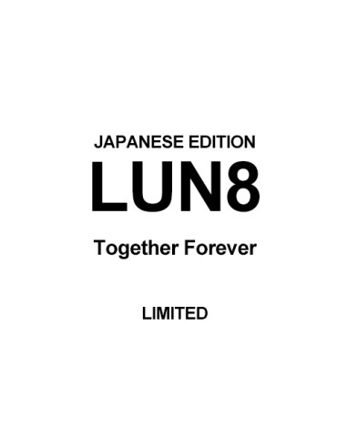 [Japanese Edition] LUN8 2nd Single Album - Together Forever (LIMITED) CD