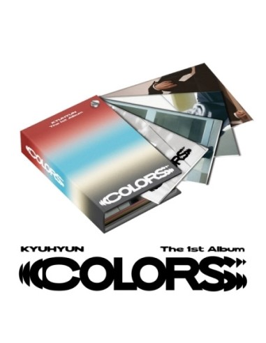 KYUHYUN 1st Album - COLORS (Color Swatch Book Ver.) CD